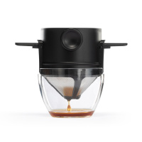 小天使+托杯 手冲咖啡器具套装滴漏咖啡滴滤器煮咖啡过滤杯随身杯冲泡过滤网