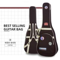 咖啡色40寸41寸通用款 通用吉他包38寸便携防摔背包套女生大号学生学生包乐器摇滚394142