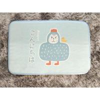 一份贱鸡(蓝) 小号-60*40cm Misspet宠物夏季凉席狗狗猫咪降温垫子冰丝凉爽床垫沙发垫人可用