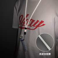 椰子反光挂绳-白色 适用柚子二代保护套一代透明全包软壳丫ooz电子器烟杆防尘帽1