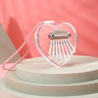 8音小爱心 光墨8音10音17音水晶拇指琴卡通动物可爱儿童礼物七夕女生乐器