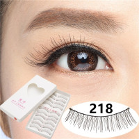 假睫毛批218台湾日系嫁接自己接超软棉线梗练习用一次性裸妆眼发
