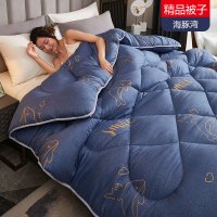 海豚湾 150*200cm1.4斤[夏凉被] 被子冬被学生宿舍单人被芯加厚保暖双人棉被冬季太空被褥夏季春秋