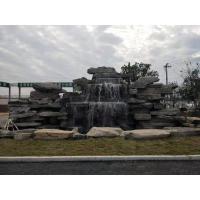 千层石假山太湖石假山灵璧石假山龟纹石假山 庭院鱼池假山流水