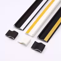 黑色 防风窗户条自粘型漏风防密封条隔音门窗断桥密封条胶条铝门窗