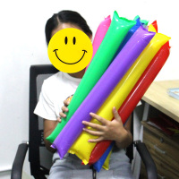 混色 10对 加油棒打击棒啦啦队充气棒店铺店面装饰道具用品演唱会助威加油棒