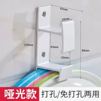 太空铝☆双层收纳架☆哑光〖免钉打孔双用〗 浴室脸盆收纳架免打孔卫生间厨房可折叠放盆架洗脸盆置物架子壁挂