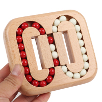 167智力滚珠 智力滚珠解锁玩具拼图早教逻辑思维专注力锻炼女孩男童男孩木制