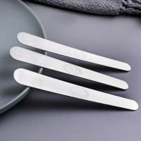 优质不锈钢馅挑[1支] 包饺子挖馅勺馄饨水饺工具304不锈钢馅铲勺搅拌直勺馅挑混沌神器