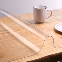 透明无味升级款1.0mm 60*60 pvc透明桌布防水防烫餐桌垫茶几电视柜桌垫软玻璃塑料水晶板台布