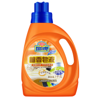 上海扇牌檀香皂液1千克*2不含荧光剂天然檀香味不伤手洗衣液1000g