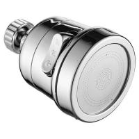 过滤短款+万能接头 。三档防溅水龙头不锈钢嘴过滤花洒喷头增L压旋转三挡厨房通用净