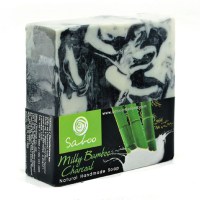 黑色 牛奶竹炭 newNatural Handmade Soap Essential Oil Facial Cleans