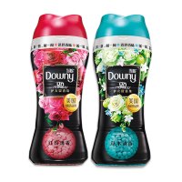 红玫瑰+草木 300g 当妮护衣留香珠downy衣服增香柔顺香水香味持久洗衣液凝珠伴侣