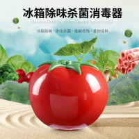 红色 冰箱除味器臭氧除臭杀菌消毒去异味延长食物保鲜空气净化器