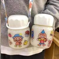 胖胖杯贴纸[无杯] 咖啡摇摇杯小号塑料女迷你奶昔杯300ml冲蛋白粉水杯400ml大肚杯女