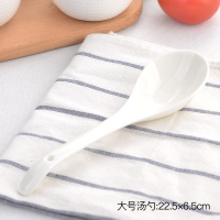 大号汤勺*1把 大汤勺饭勺陶瓷 盛粥勺小喝汤大号可爱创意家用长柄汤匙稀饭勺子