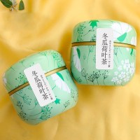 [一罐装+花茶杯]贵在运费 聚广德 (HY) 冬瓜荷叶茶 60g/罐聚广德