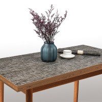 米灰金色 40*60cm[普通款] 餐垫餐桌垫简约现代茶几桌垫桌布长方形防水防油免洗桌面保护垫