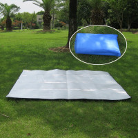 帐篷防潮垫双面铝膜2-3人 铝膜防 速开户外帐篷便携式野外野营露营全自动加厚双人防嗮防蚊旅游帐篷