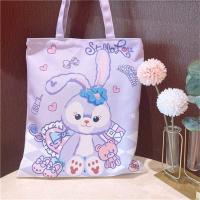 J79-奶瓶小兔手提袋 其他 单肩帆布袋ins布袋子帆布包学生手提袋拎书袋布袋斜挎手提包环保