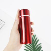 红色120ml 绒布袋杯刷 迷你保温杯女士便携小号简约小巧水杯子细长水杯100ml超小容量304