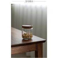 相思木储物罐 小号 云窝 杂粮储物罐玻璃密封罐透明家用 厨房五谷茶叶罐大号收纳防潮