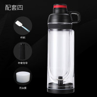 F64-透明款/无防探测效果/ 藏手机神器暗格水杯可防金属探测仪防水送杯套j金属茶漏查到退货