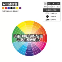 随机颜色40升 搬家打包袋编织袋行李袋收纳神器超大牛津帆布袋大容量棉被蛇皮袋