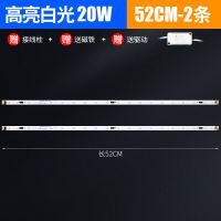 白光[高亮款] 31厘米2条 led灯带条水晶灯吸顶灯条客厅卧室长条灯带灯管灯片灯板灯芯超亮