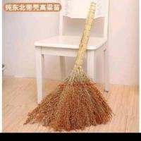 纯东北高粱扫把 扫马路大竹扫把,精选天然竹枝,胶条捆绑耐腐蚀。