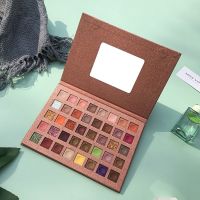 40色眼影[单独无赠品] 40色眼影盘ins超火闪珠大地色系平价学生女珠光闪亮多色彩妆套装