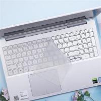 透明[发1张] 适用于戴尔(DELL)游匣G15 15.6英寸笔记本电脑g15 5510键盘保护膜