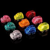 30#越野车20辆 儿童宝石塑料水晶玩具公主七彩色飞机小汽车男孩玩具幼儿园小礼物