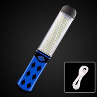 133灯标准[内置单电池]蓝色 配[安卓充电线] 多功能充电工作灯led汽车维修灯应急灯补光灯LED电线路检测照明灯