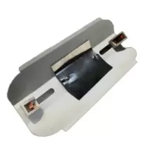 1个灯架 碘钨灯管烤鸭炉灯管超亮500W1000W太阳灯管耐高温夹式卤钨灯管