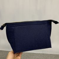 藏蓝色 小号底长21cm 龙骧饺子包内胆包book tote购物袋包中包超轻大中小号内衬收纳包