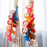 一只猴颜色随机 40厘米[收藏送小本] 大号吊猴电动车防撞头毛绒玩具可爱猴子玩偶儿童礼物小公仔布娃娃