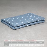 亚麻星星 S 35*25cm 宠物双面毯子宠物垫猫垫子毯子秋冬款宠物窝狗窝猫窝大小型犬床垫