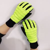 女士绿色全掌触屏版() 滑雪手套女冬天男触屏加绒加厚棉保暖可爱骑行户外摩托车防水防寒