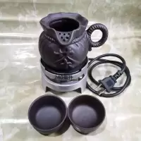 2代300瓦铸铁炉 只是电炉子 甘肃罐罐茶煮茶器 西北煮茶喝茶电炉子茶罐套装 迷你煮茶器电热炉