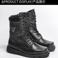 南极人-铁标单款 37 南极人户外登山鞋男保暖雪地靴防水马丁靴羊毛皮靴子保安鞋工装靴