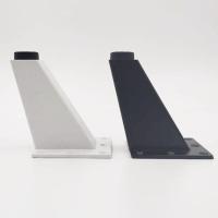 黑色 8cm 铝合金现代化沙发脚茶几办公柜脚可调节电视柜脚家具脚桌腿斜柜脚