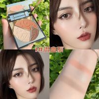 1#混血系 彩妆玛可安迪灵动光影三色修容盘 哑光提亮立体鼻影阴影高光粉饼