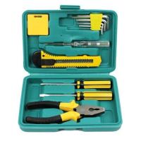 家用工具11件套_ 家用五金工具套装维修工具箱多功能组合工具套装车载工具