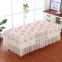 云雾 长100宽50高40 茶几桌布客厅罩长方形套防尘蕾丝电视柜布艺椅子餐桌盖巾床头柜套