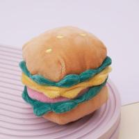 汉堡 汉堡狗狗发声玩具卡通冰激凌宠物毛绒玩具猫狗磨牙玩具逗狗用品