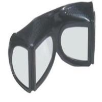 劳保防护四折风镜玻璃镜片 1个装 劳保用品防护四折风镜玻璃镜片防护用品安全1015