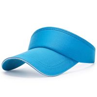湖蓝色(经典)F 可调节F 空顶帽子男女士韩版太阳帽夏季防晒遮阳速干透气时尚百搭防紫外