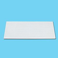 白色 带边框洞板40*60(双送) 带边框加厚洞洞板展示架厨房收纳架手机配件饰品展示上墙洞板货架